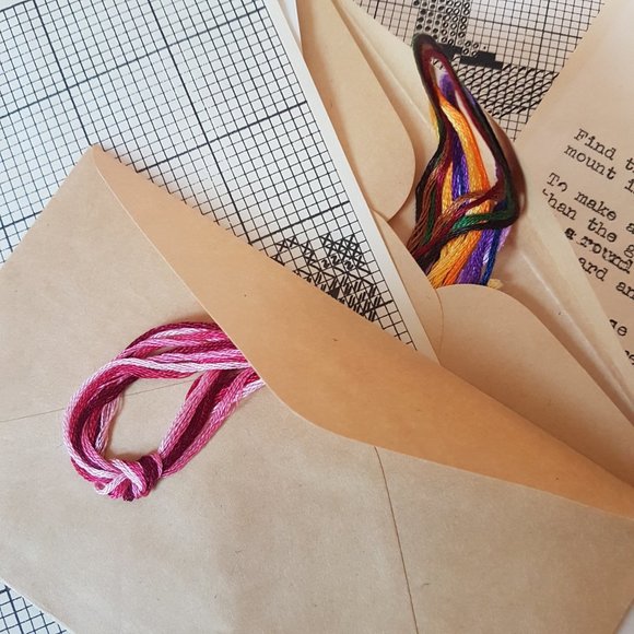 Vintage Petit Point Patterns Rose Jewelry Pins and Earrings and Spanish Dancers - Picture 7 of 8